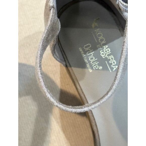 Koolaburra by UGG “Bellen” Block Heel Strappy Sandals in Tan Suede – Size 10 - Picture 9 of 9